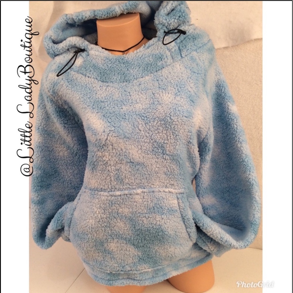Pink Victoria’s Secret Sherpa Hoodie